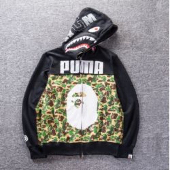 bape x puma pullover